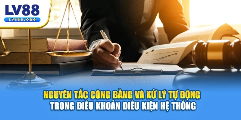 Nguyên tắc công bằng và xử lý tự động trong điều khoản điều kiện hệ thống